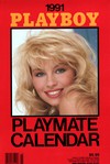 Playboy Playmate Wall Calendar 1991 magazine back issue cover image